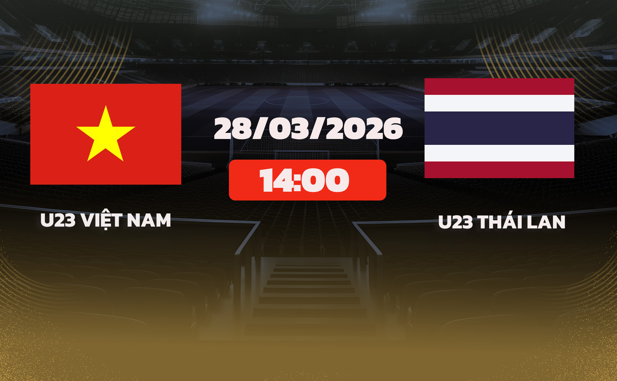 Soi kèo U23 Thái Lan vs U23 Việt Nam, 14h00 ngày 28/3: Bất phân thắng bại