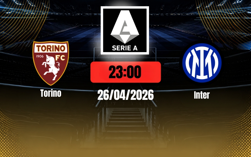 Soi kèo Torino vs Inter Milan BiaomTV, 23h00, 26/4, Serie A