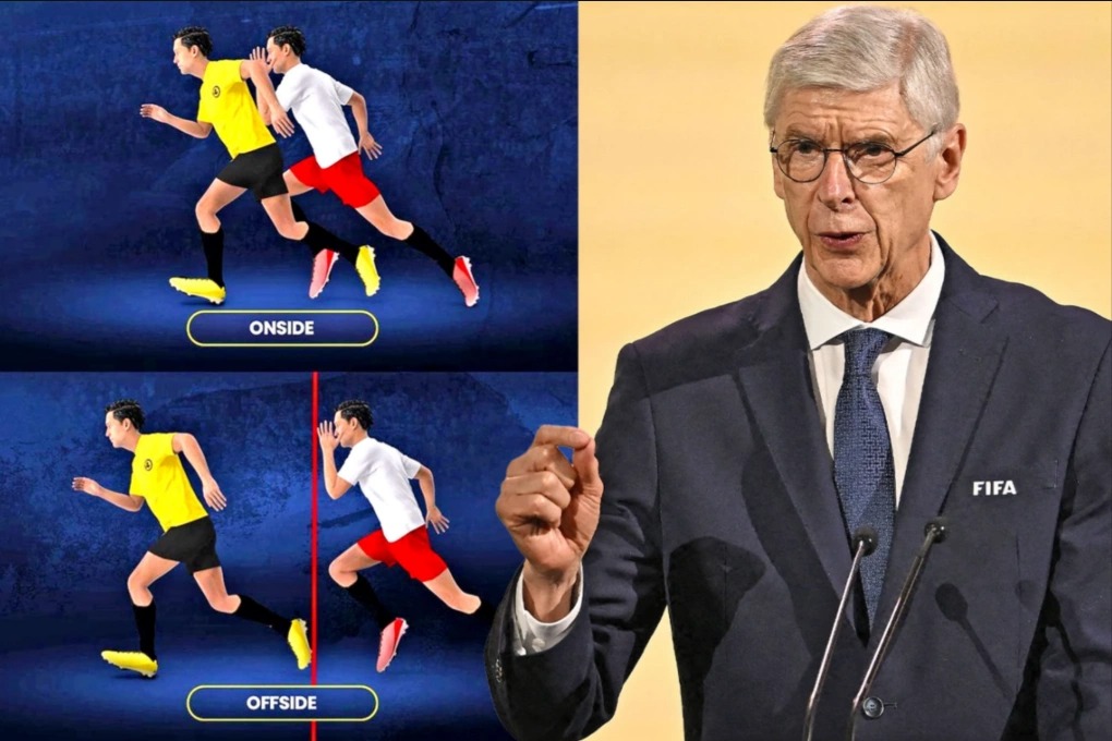 FIFA thử nghiệm luật việt vị mới của  Arsene Wenger từ tháng 4/2026